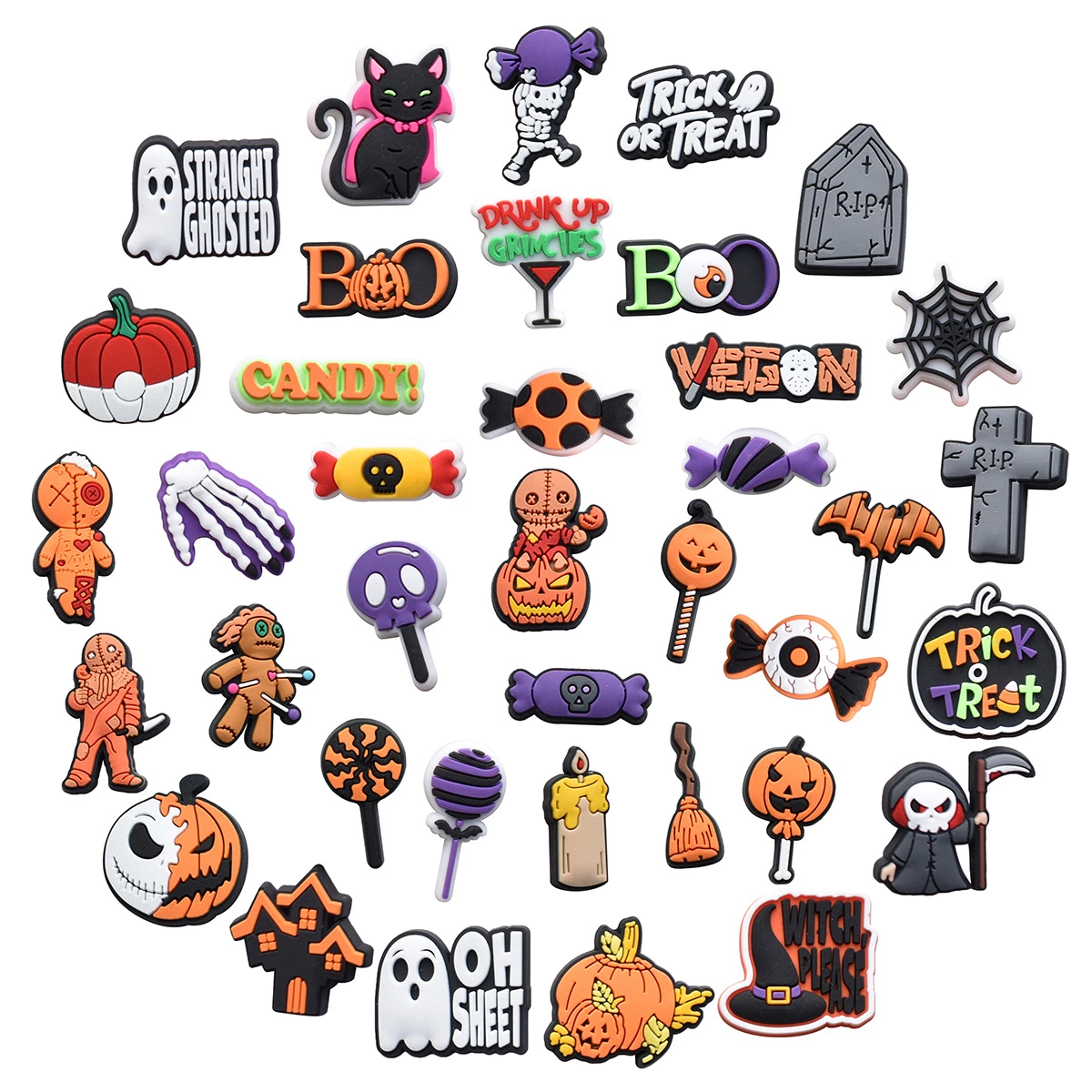 2D Halloween plástico juguete juguetes para niños pequeños Htttoys Fabricante