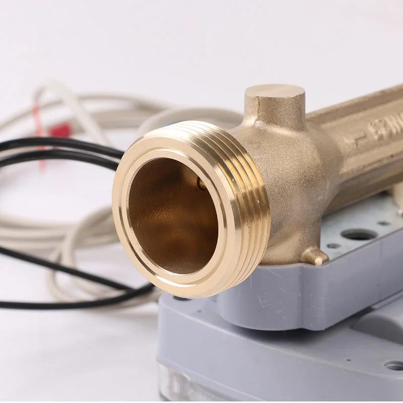 Infrared, Pulse RS485, M-Bus, Nb-Lot Composite or Brass Tube Ultrasonic Heat Flow Meter