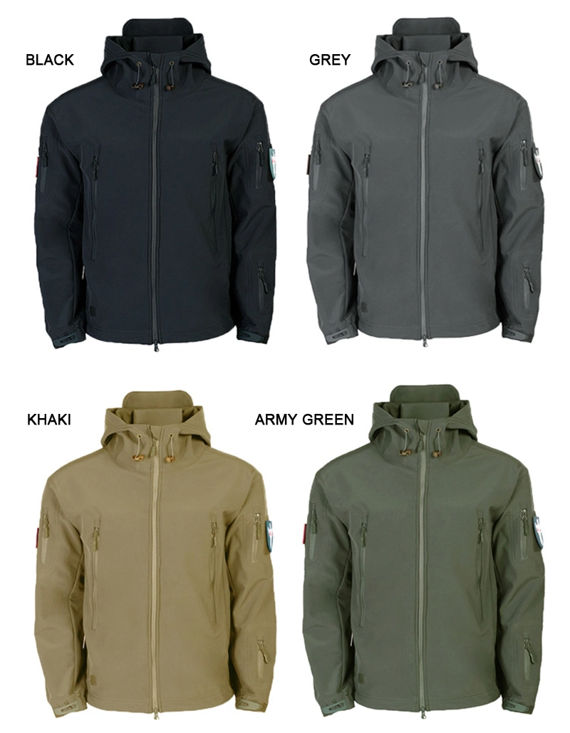 Softshell Tactical impermeable Tiburón-piel uniforme ropa de caza ropa de combate chaqueta