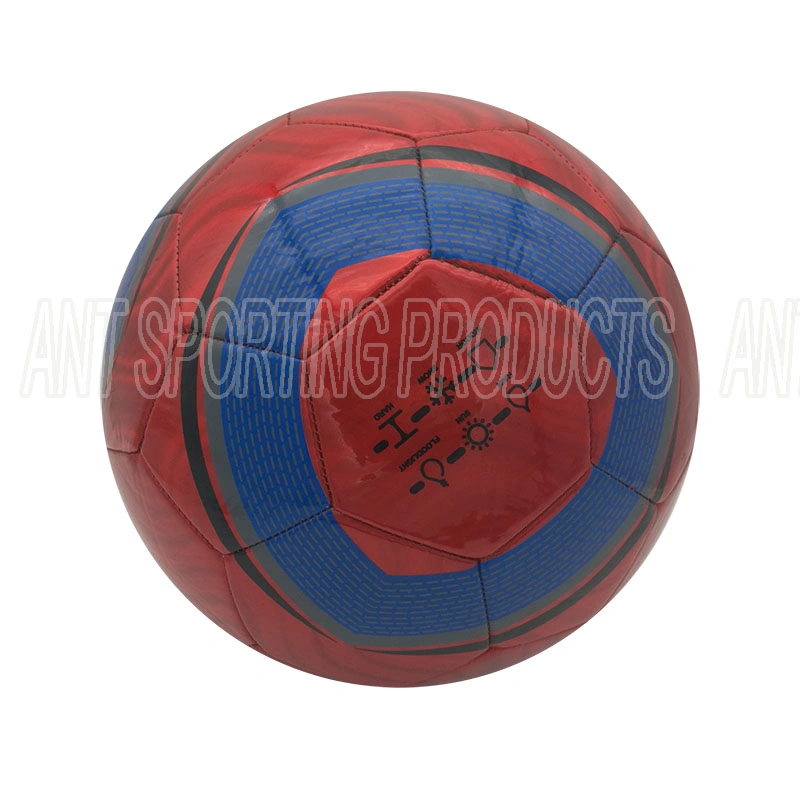 Official Size 5 Red Laser Material Football