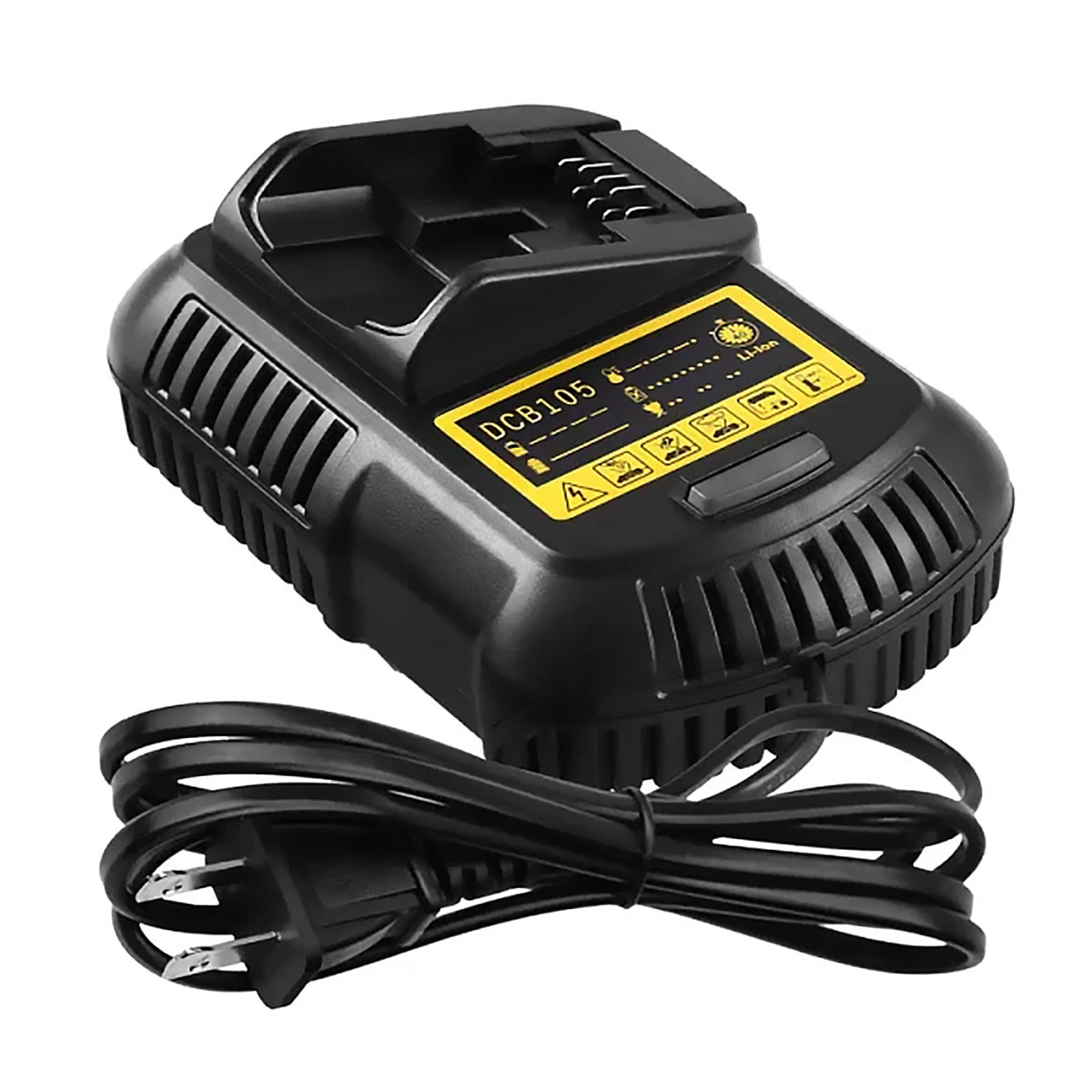 Black & Decker Liion Power Tools Battery 14.4V 18V 20V Lb20 Lbx20 Lbxr20 Us/EU Plug Lcs1620 Cordless Drill Battery Charger