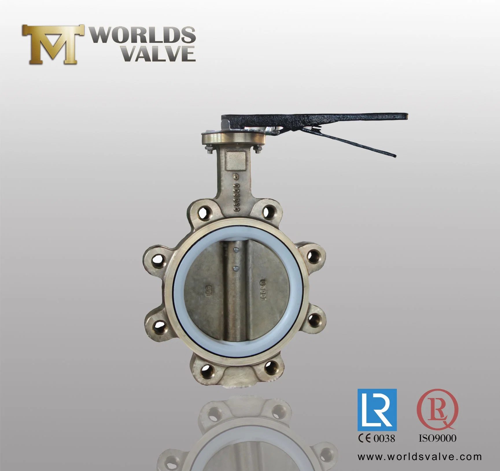 Stainless Steel Lug Type Butterfly Valves C/W Worm Gear/Iorn/Aluminum Lever/Electric/Pneumatic