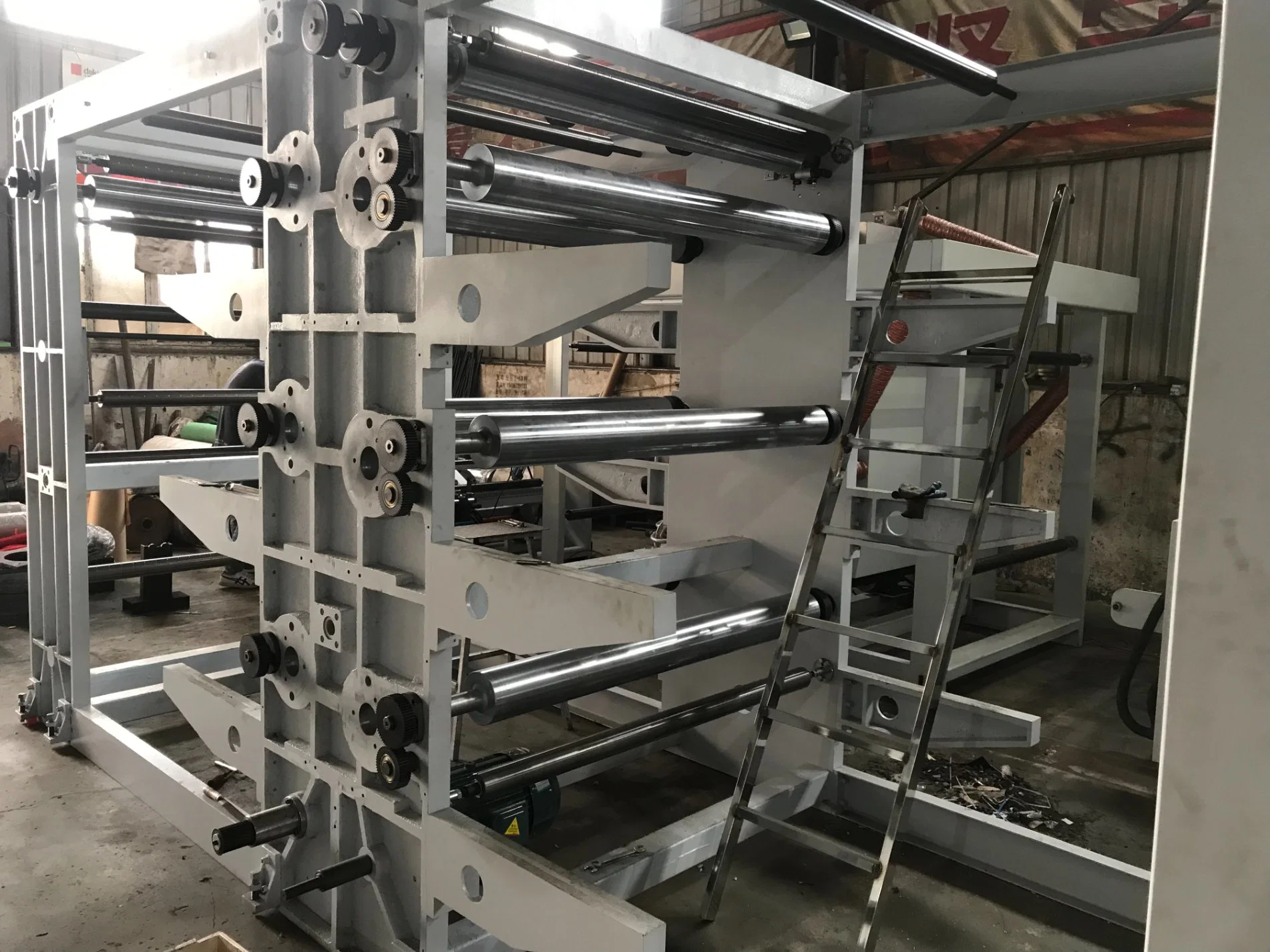 Keramik Anilox Roller 5-100m/Min Xinke Stretchfolie Packing Stack Flexo Druckmaschine