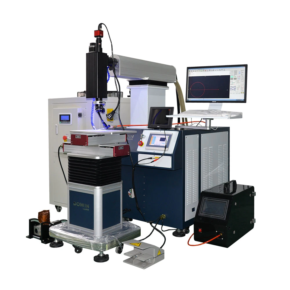EU Standard Plastic Injection Mould Repair CNC 2000 Automatic Control YAG Laser Welding Repairing Machine for Mould Industry