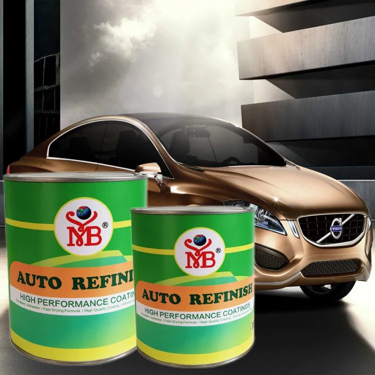 Medium Solid Clear Coat for Auto Refinish Thinner and Hardener