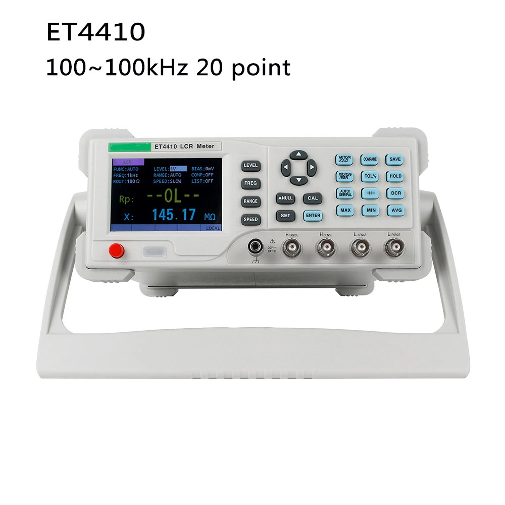 Lcr Desktop Digital Bridge Capacitance Resistance Impedance Inductance Measure Instrument