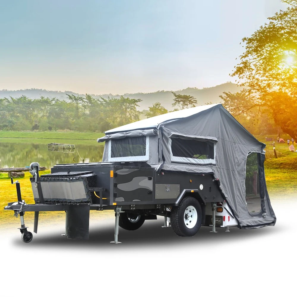 Ecocampor Travel Trailer Camper Trailer off Road Rear Folding