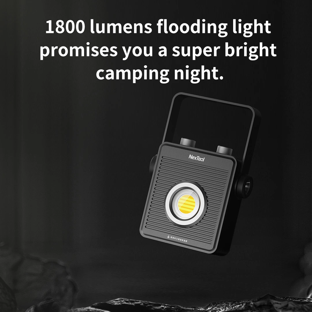 Nextool Emergency 1800lm Waterproof LED Camping Lamp with Warning Light