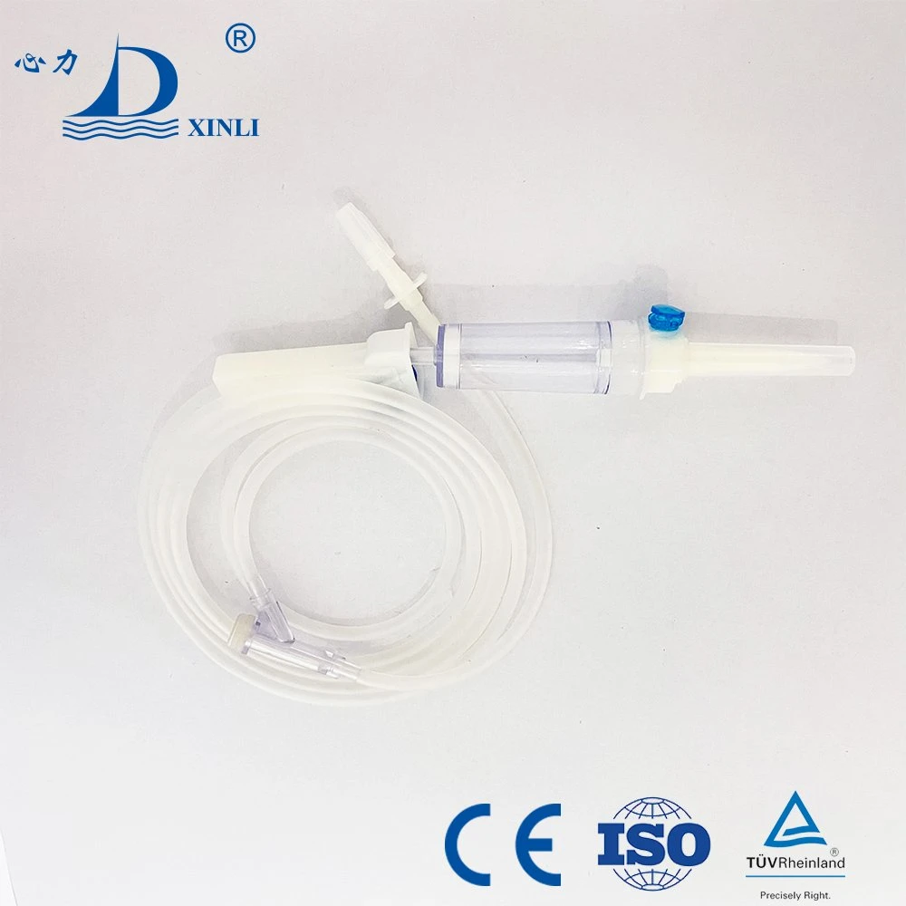 Fabricante profesional Non-Toxic Non-Pyrogenic goteo IV estériles desechables conjunto de la administración IV equipo de infusión