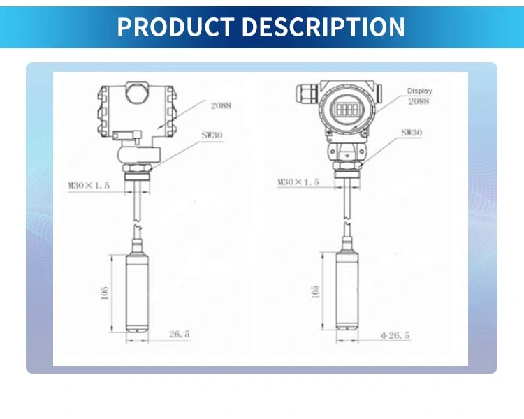 Jauge de niveau d'eau à plomb ATECH, instruments de mesure de niveau Pl302