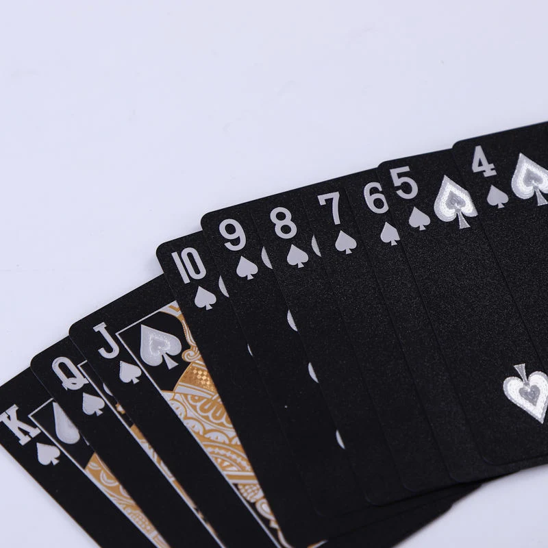 Suppliers Promotion Glossy PVC Waterproof Custom Printing High quality/High cost performance  Euro Paper Playing Cards