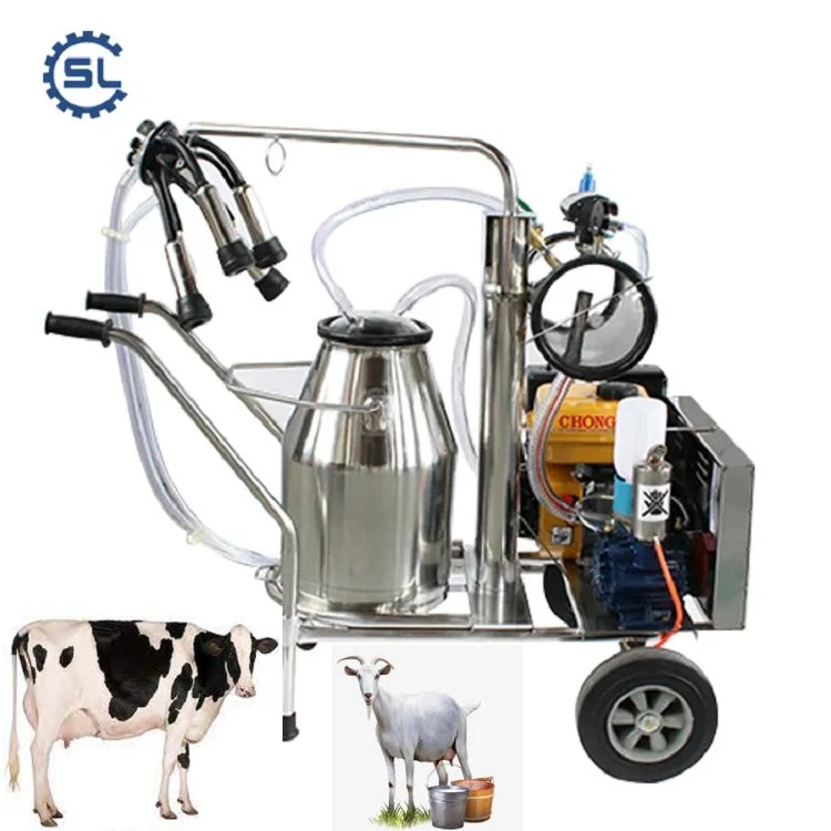 Mini Single Dairy Cow Milking Machine for Small Business