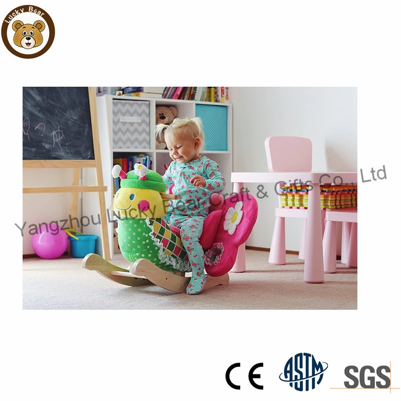 Animales de peluche juguete Paseo en Butterfly Baby Rocker