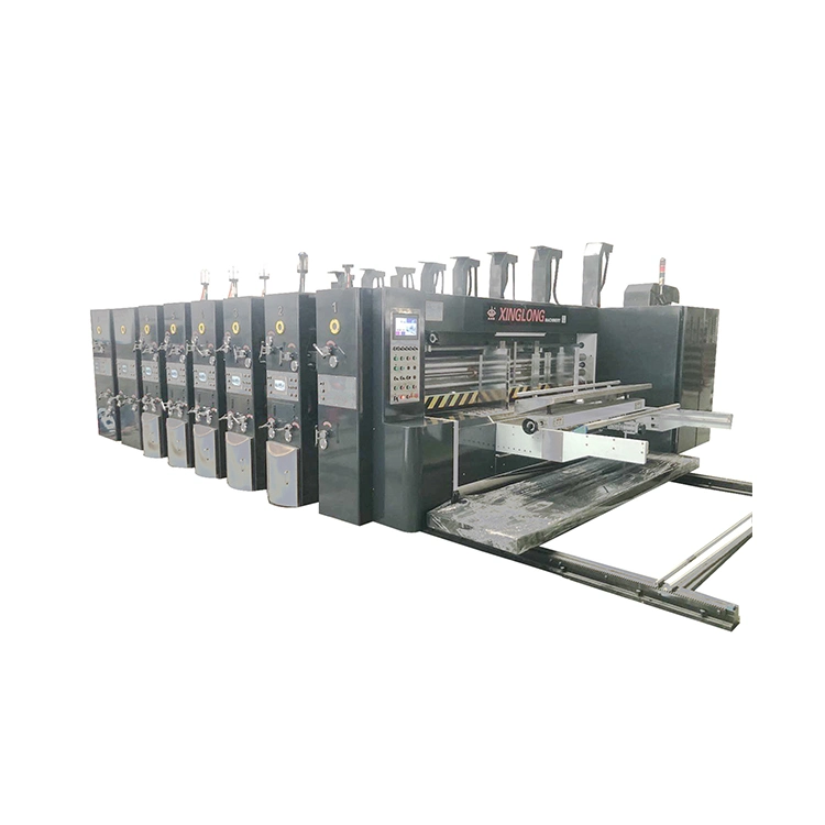 Automatic Flexo Corrugated Carton Box Printing Slotter Die Cutter Machine