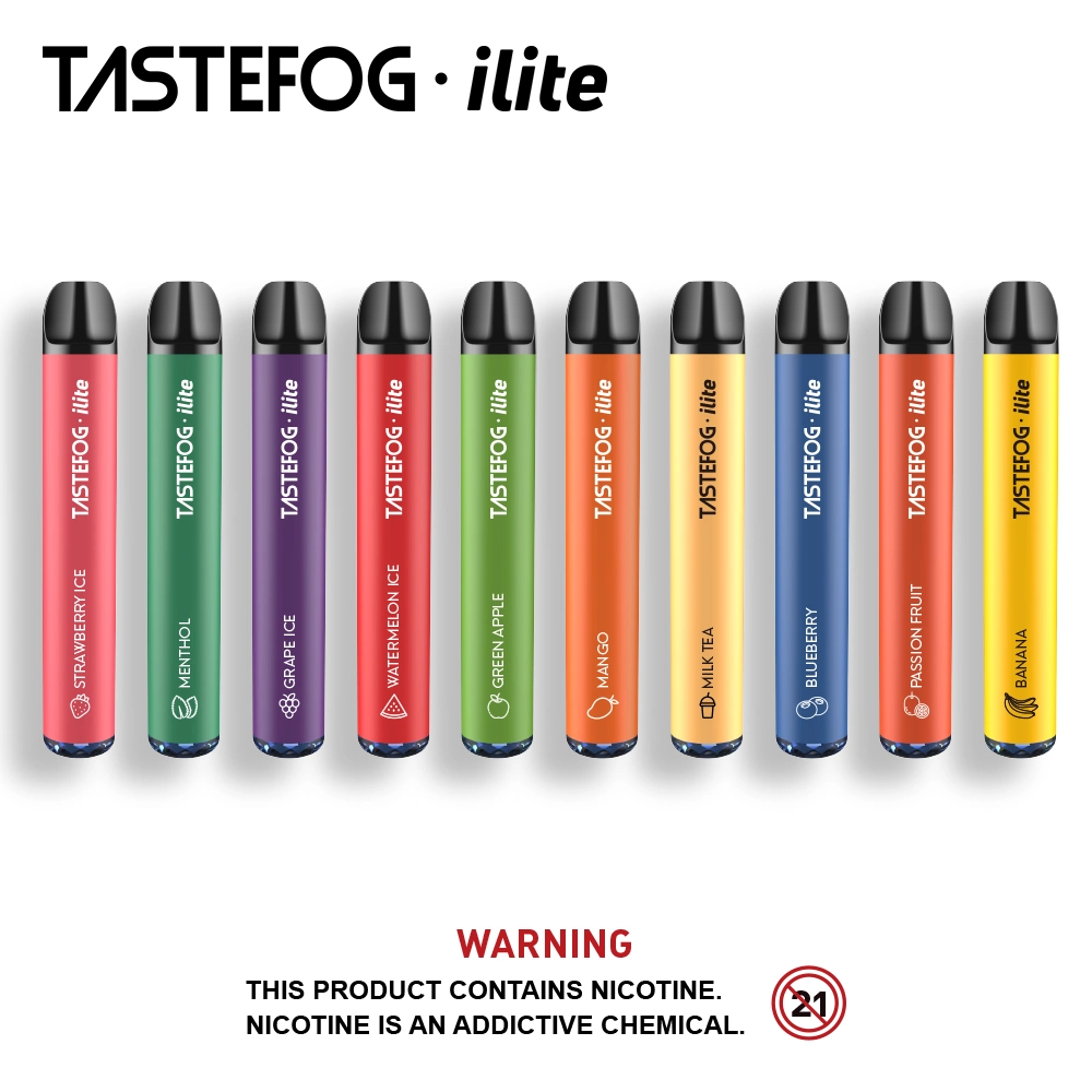 Nouvelle arrivée Vape stylo jetable de barre d'e-cigarette 500 bouffées de cigarette électronique jetable Pod vaporisateur