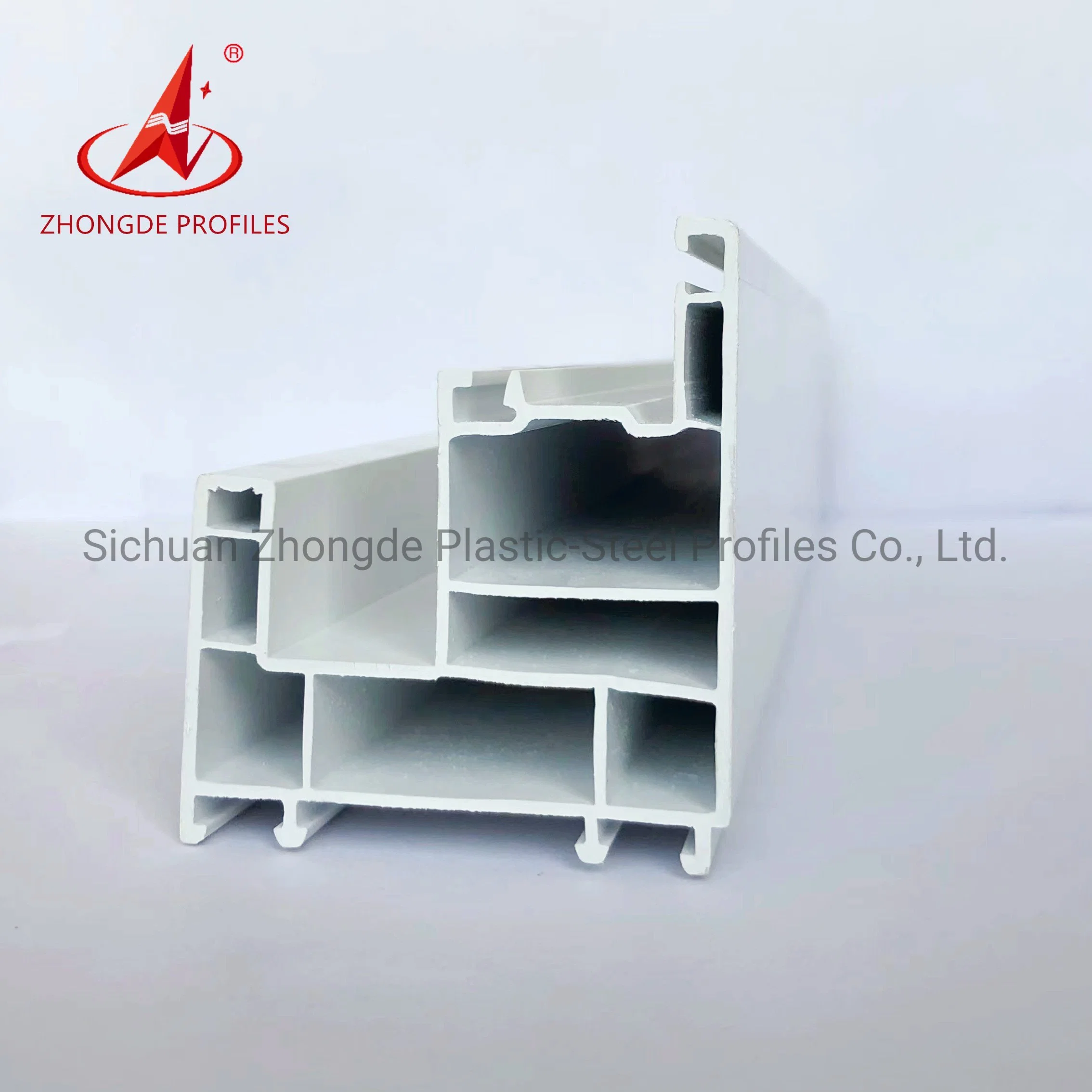 UPVC Profile of 50 Economical Series Sliding Window Profile Affordable Building Project Sliding Window Profile