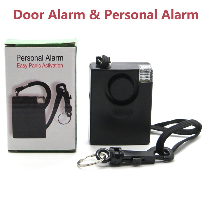 High Quality 130dB 2 in 1 Women Anti Attack Personal Alarm with Door Alarm Function