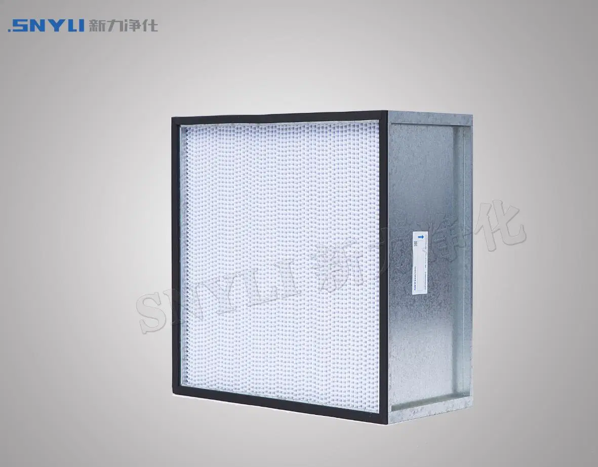 Air Purifier HEPA Filter Price with Clapboard Aluminum Separator Air Purifier Filter