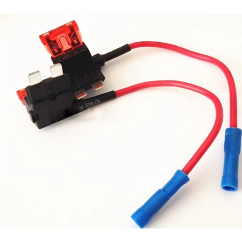 in-Line Car Atc/ATO Blade Fuse Holder Waterproof 10AWG Upto 40A 12V/24V/32V DC