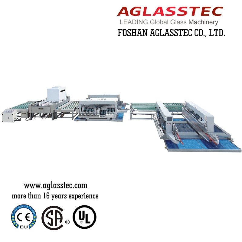 4225 Hocheffiziente Doppelschneider Verarbeitung Automatische Messtisch / Mit Glaswaschmaschine verbinden