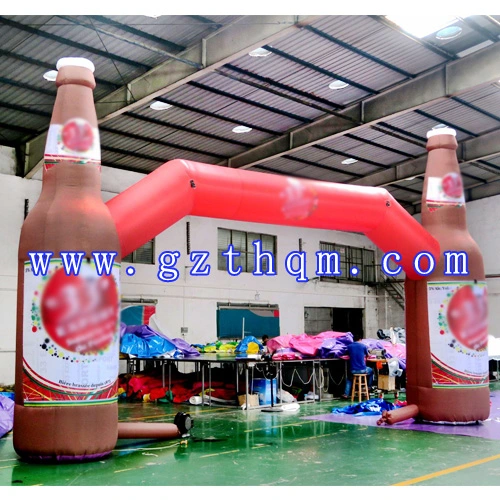 Inflatable Beer Bottle Arch