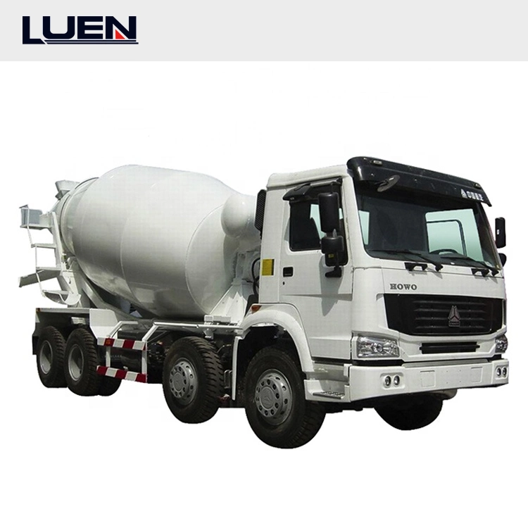 HOWO 8X4 50m 24V Mixer Truck Water Pump Is Used to Install Concrete Boom Pump Concrete Mixer Truck