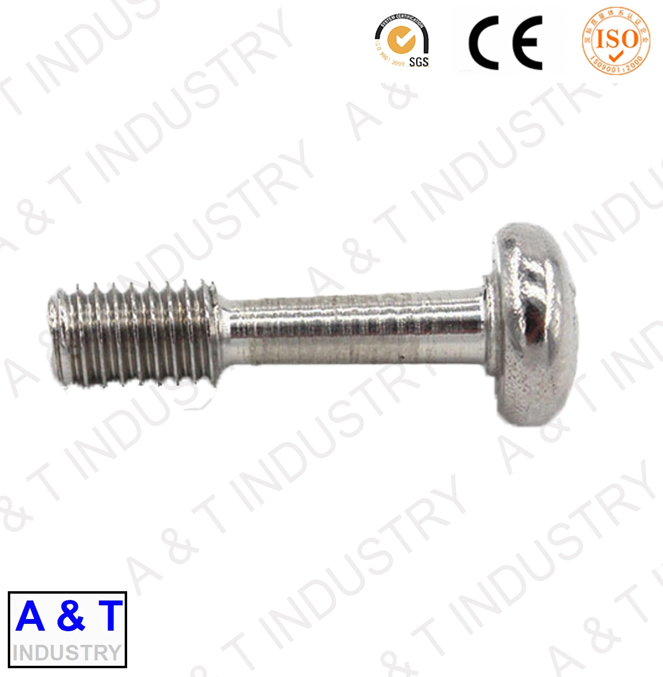 Pan Phillips Stainless Steel Screws SUS304 Material Chromate Finish