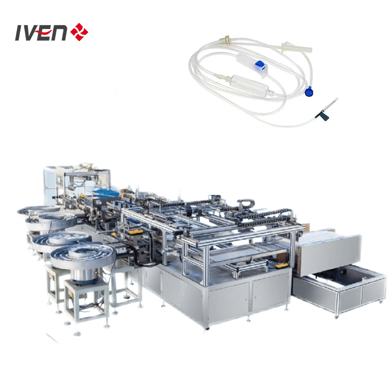 Fabrication de précision de tubulures de perfusion intraveineuse avec thérapie par intraveineuse/haute capacité Clé en main de la chaîne de fabrication d'équipement