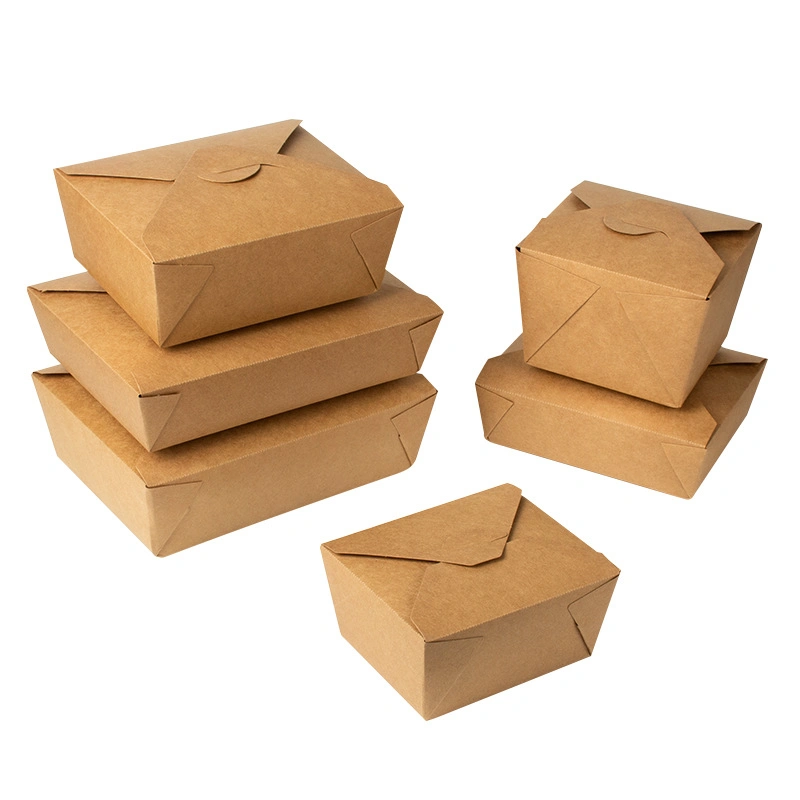 Take Away Food Boxes French Fries Fried Chicken Nuggets Carton Paper Food Packaging Box