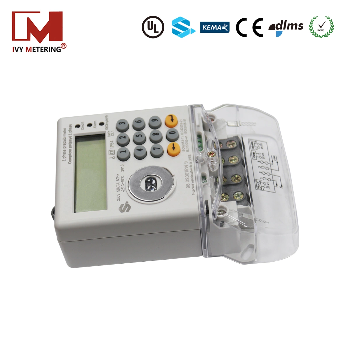 Remote Control Turn on Turn off Electric Energy Meter