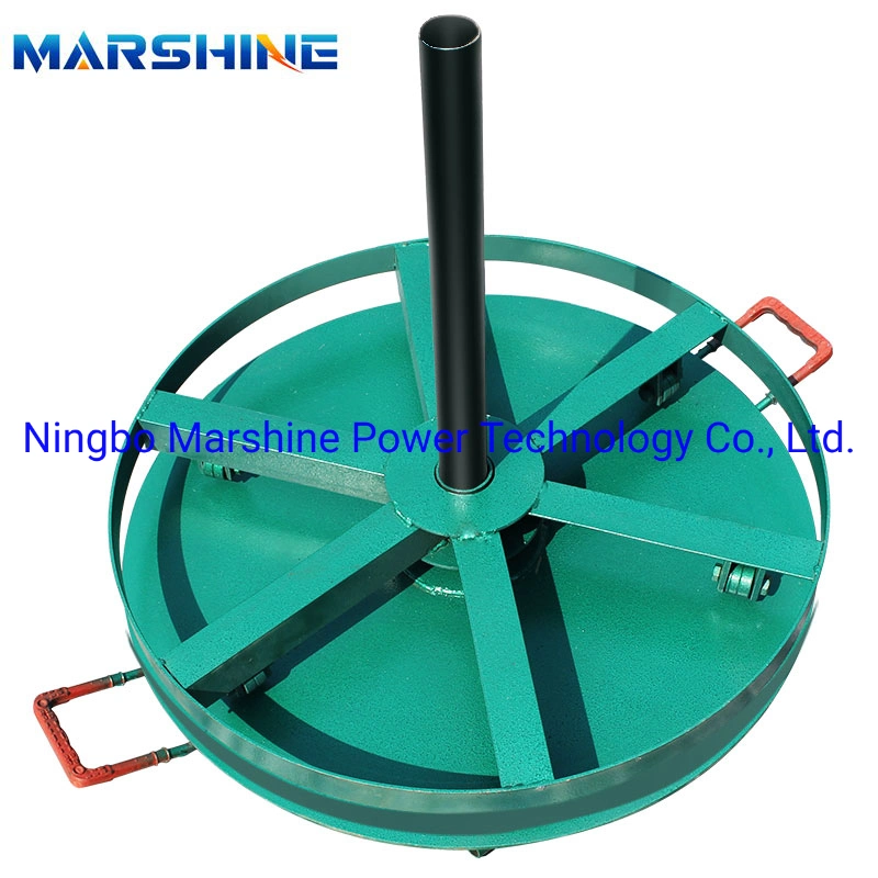 Vertical Type Underground Cable Tools Supporting Cable Reel Stand in Stringing Line Site