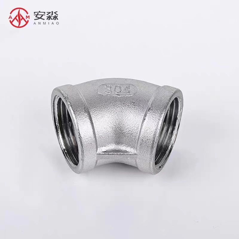 Anmiao Stainless Steel 45 Degree Elbow Female Thread 150lb