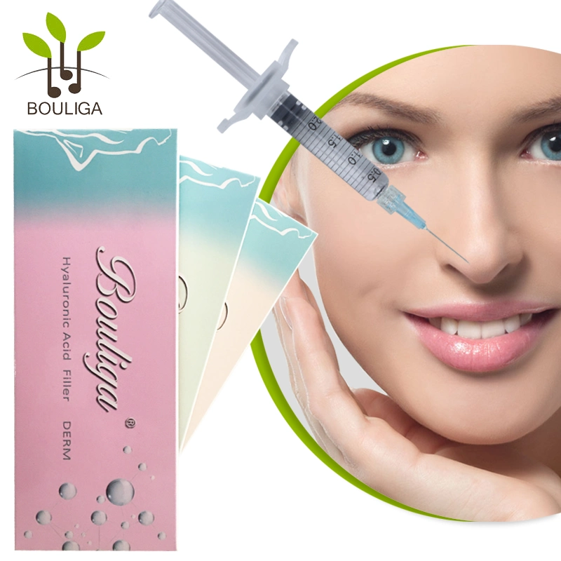 Cirugía cosmética y Plástica 2ml labios de inyección Korea Dermal Filler Ácido hialurónico