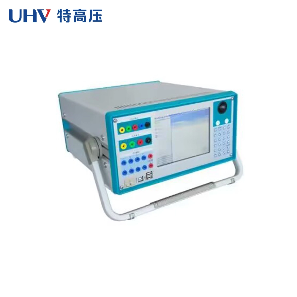 Ht-802 microordenador portátil eléctrico trifásico de Control de la retransmisión de la protección del equipo de prueba