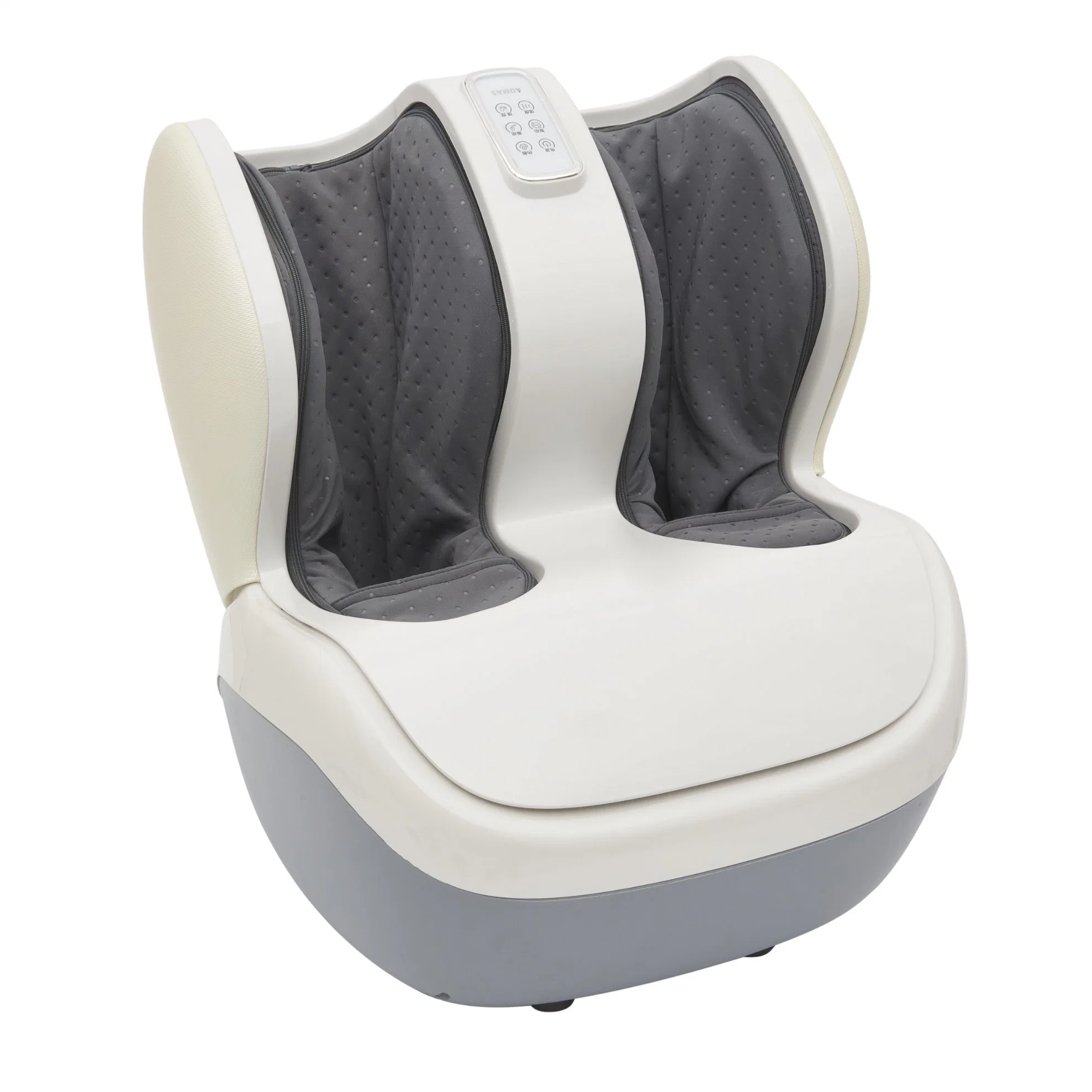 Leg Massager for Pain Relief in Foot & Calf with Human Hands Like Pressing, Heat, Vibration & Reflexology Rollers