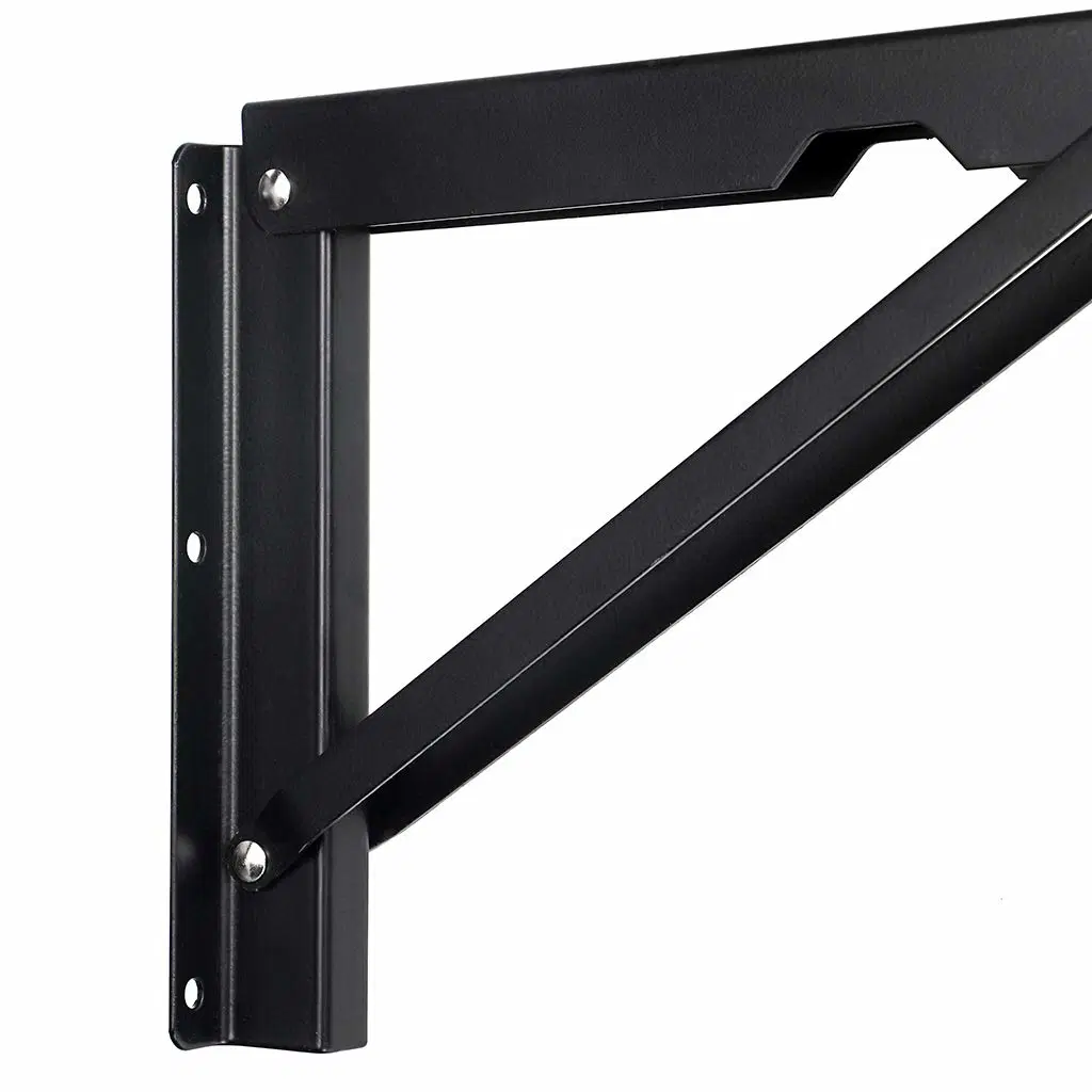 Factory Custom 90 Degree Adjustable Wall Side Mount Shelf Bracket