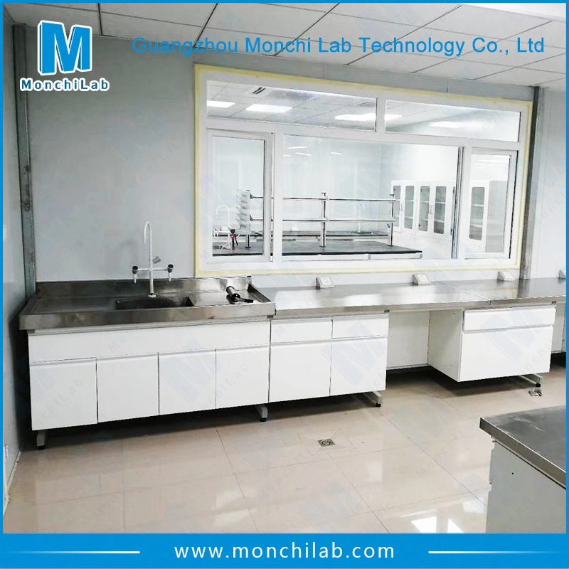 Pharmaceutical Stainless Steel Tops Lab Furniture