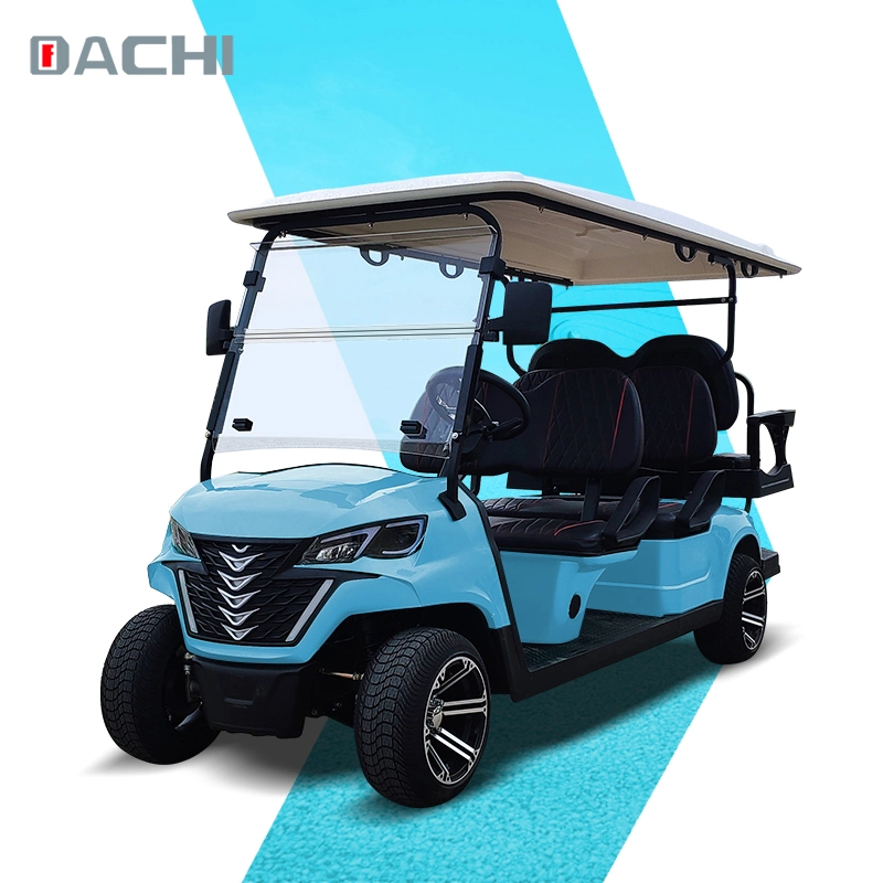 Voiturette de golf 4+2 places G4+2 personnalisés Forge nouveau modèle de chariot de golf électrique