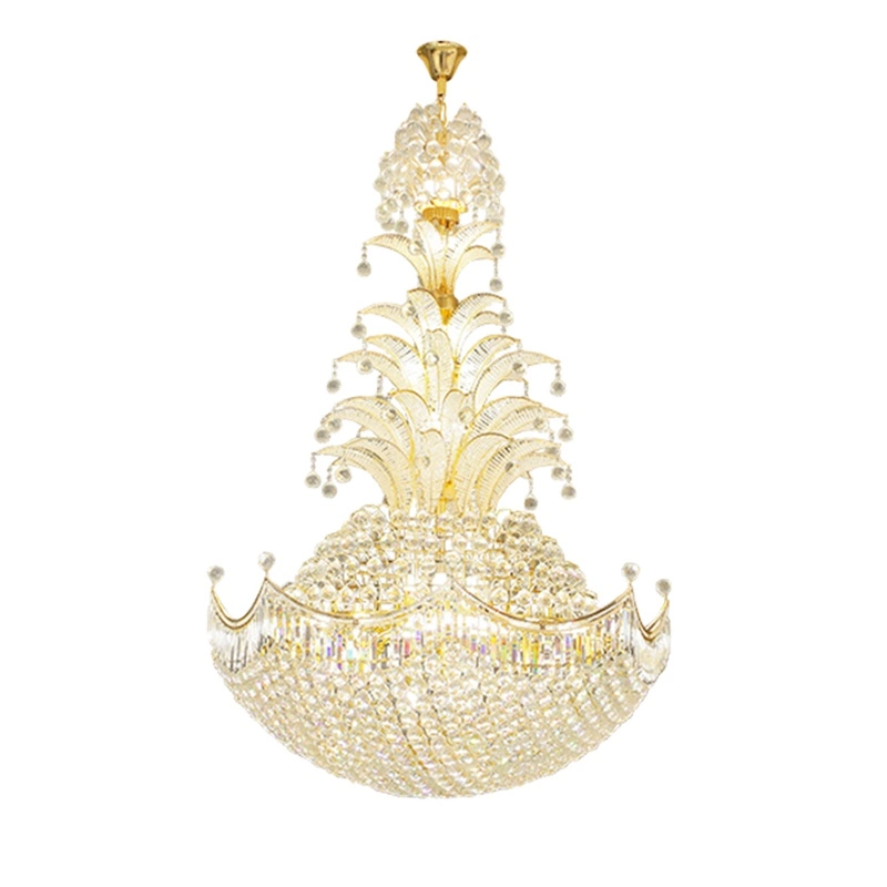 Hot Selling Luxury Decorative Fixtures Restaurant Palace Hotel Crystal Chandelier Lighting