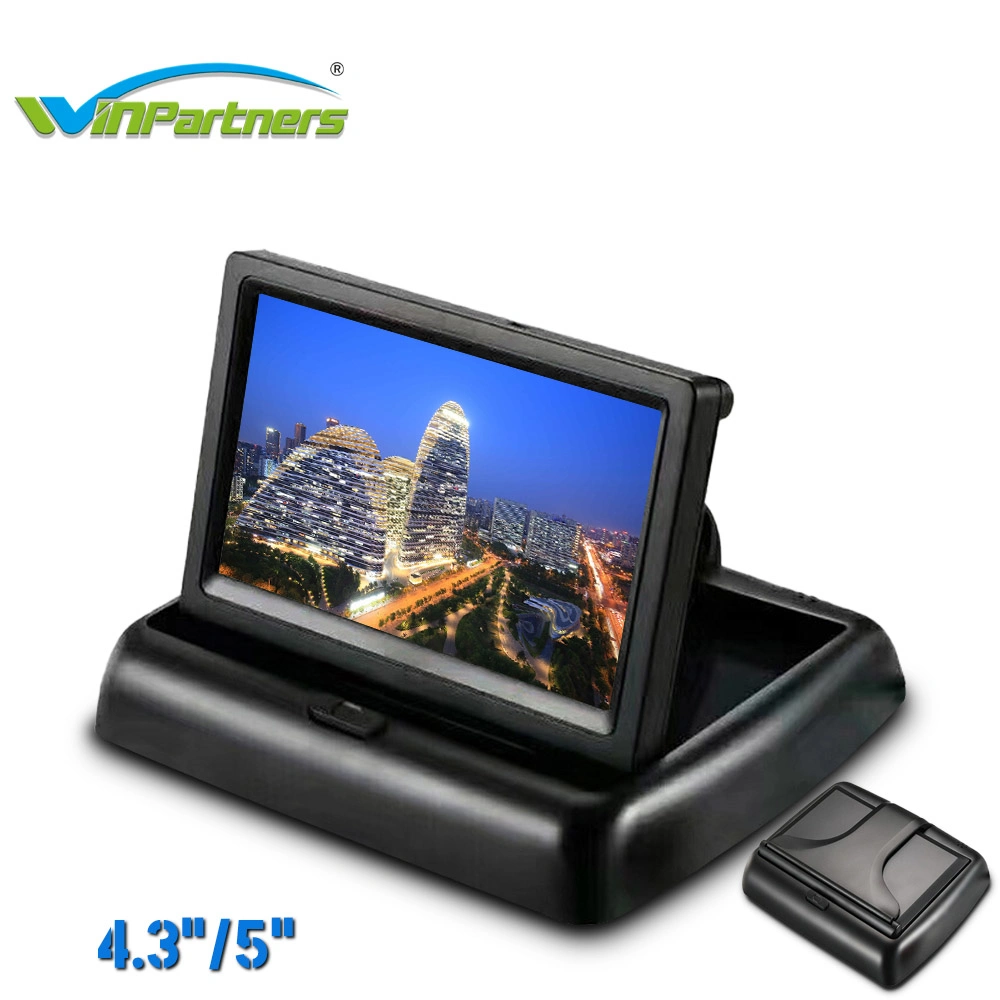 TV LCD carro TFT 4,3" /5" inverte o Monitor do painel de bordo