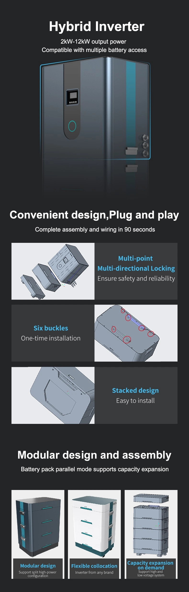 Solar Plus Storage 150kw Industrial Battery Storage System Sun Power Tesla Power Wall Price