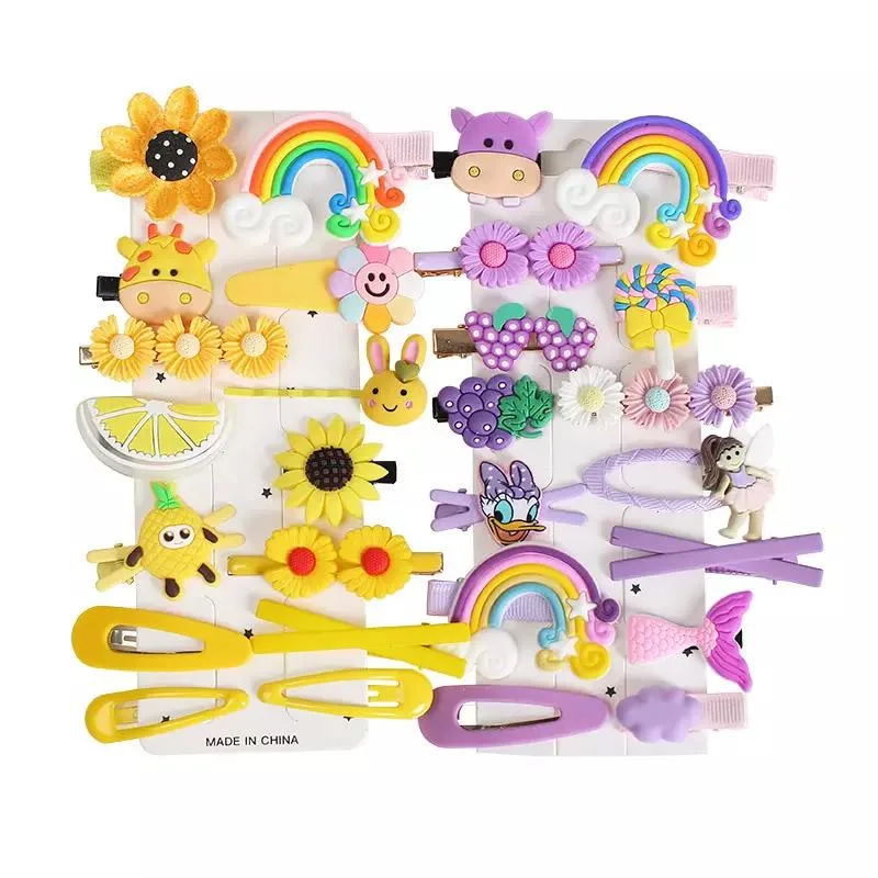 Handmade for Girls Kids Hair Accessories Fancy Cute Hair Clips