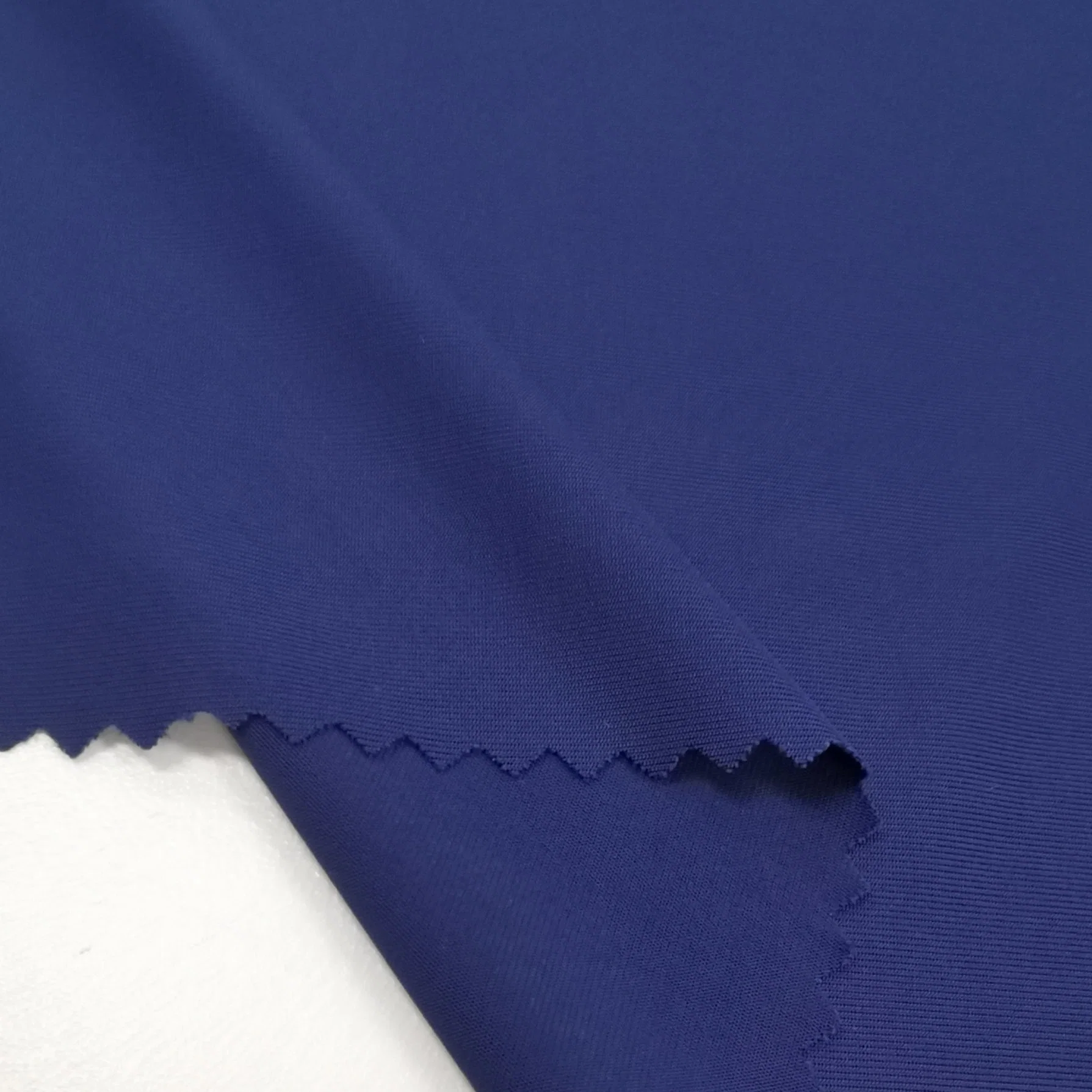 Original Factory Popular Solid Color Custom Spandex Polyester Rib Fabric Knitted Fabric Breathable Soft Comfortable for T-Shirt