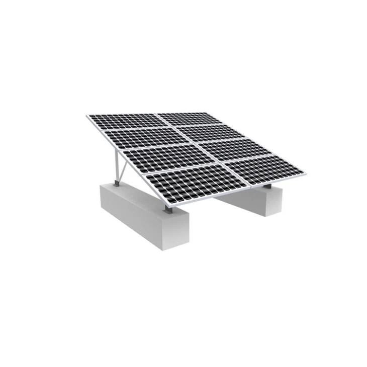 PV Aluminium Solar Power регулируемый наклон бетон Монтаж крыши Энергия Кронштейны