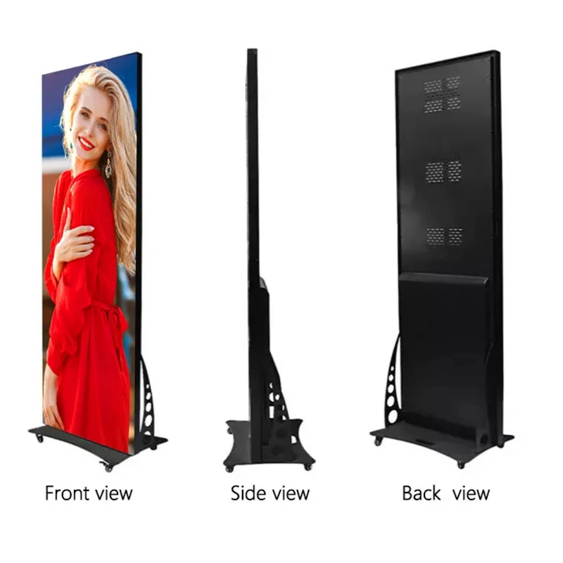 P2.5 HD Indoor Video Panel Rental Mirror Poster LED Display Sign