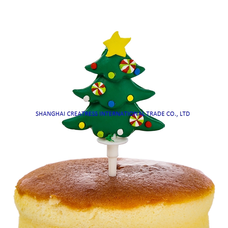 Latest Market Trend Handmade Polymer Clay Christmas Tree Decorations for Sale