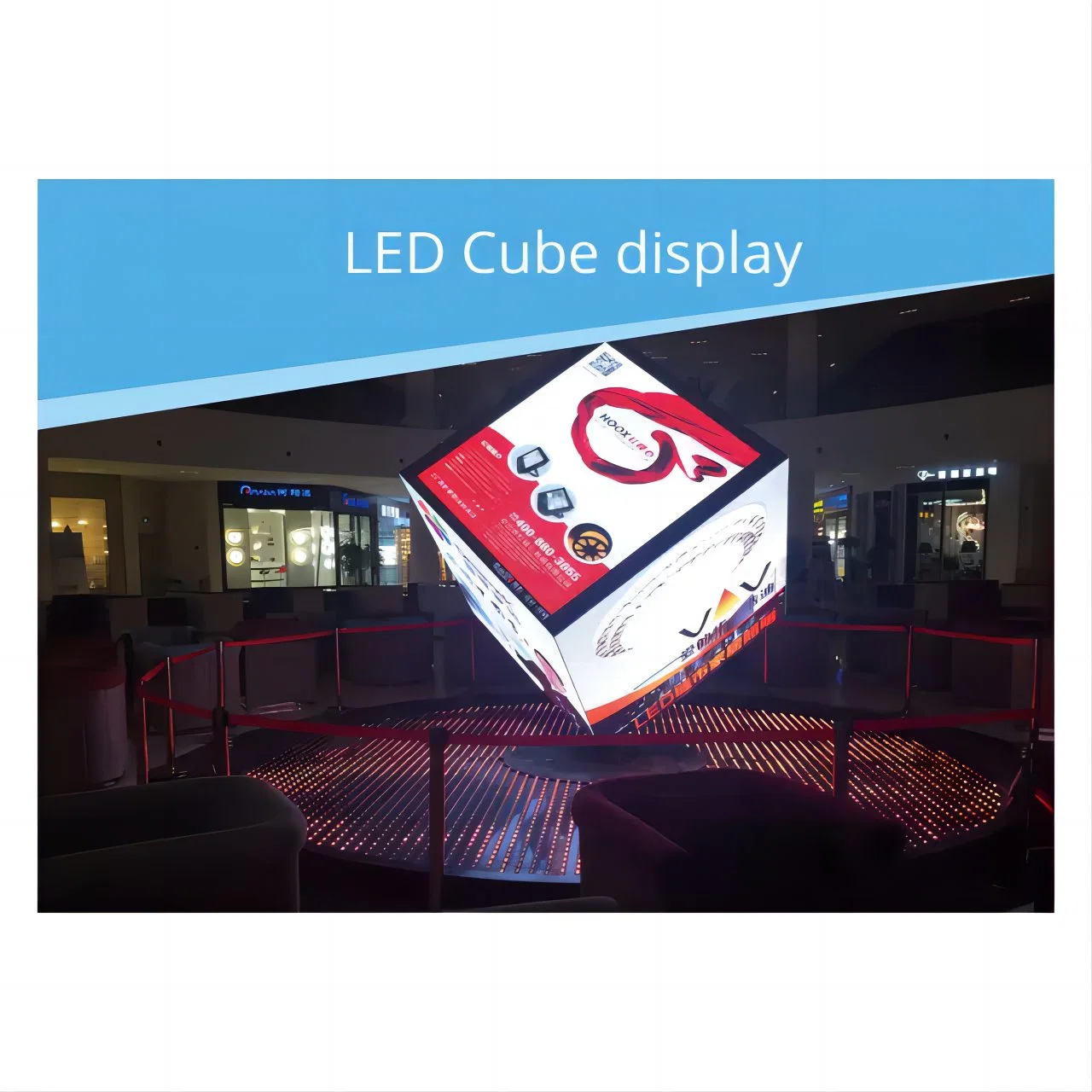 Outdoor Creative Ultra Thin P10 Flexible Smart LED Video Wall Sign Panel Screen Display for Advertising