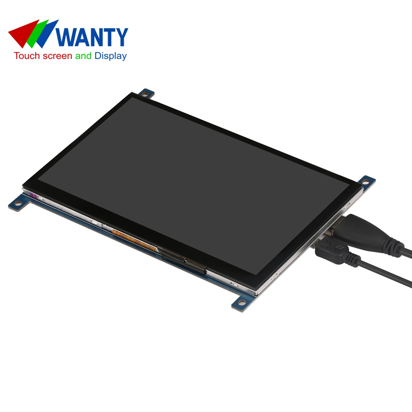 Antirreflejo de 7'' de IPS HDMI de 1024x600 panel táctil capacitiva proyectada PCAP pantalla multitáctil LCD TFT Módulo Didplay