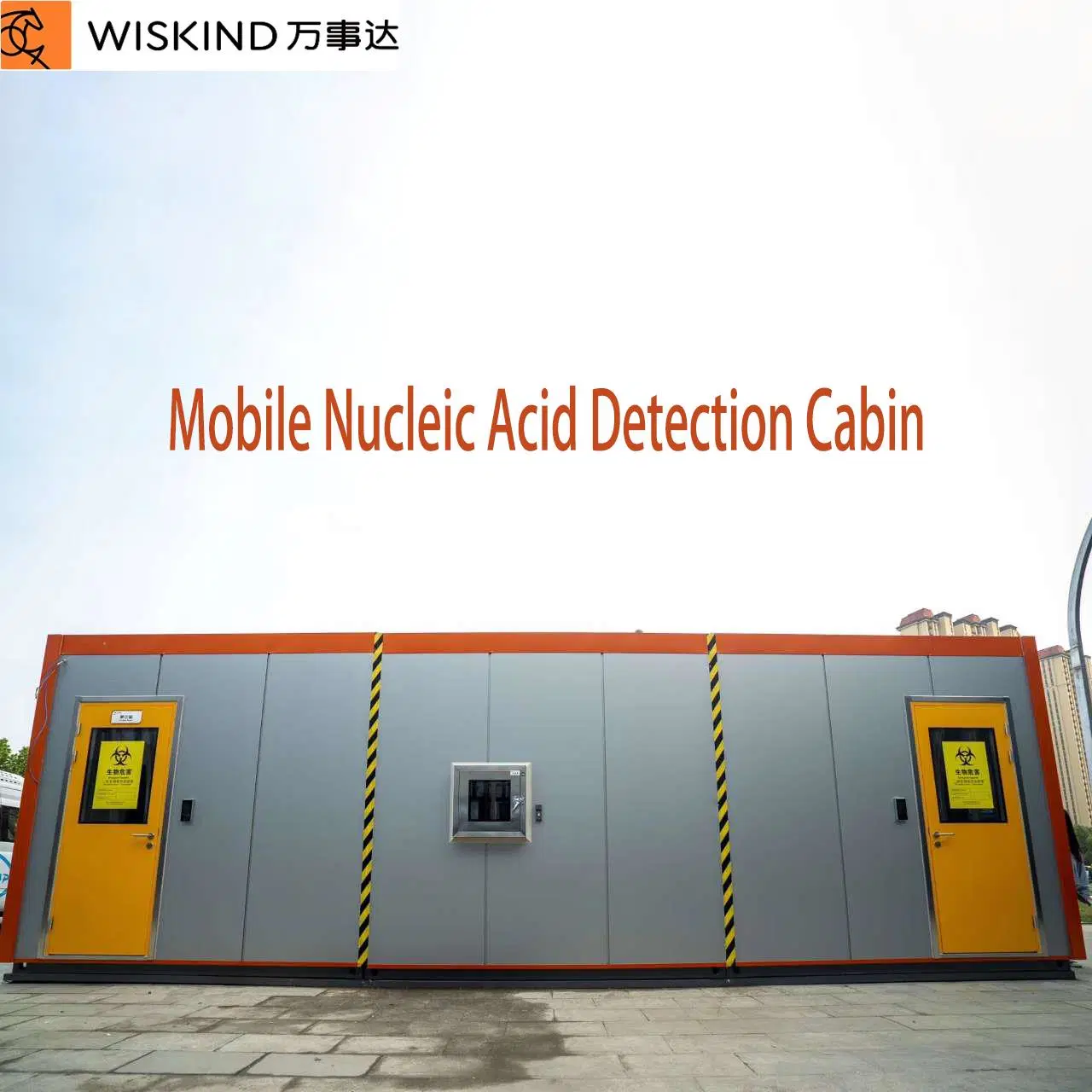 Convenient Container Mobile Nucleic Acid Detection Cabin/Modular/Quick Assemble/for Medical Tests/Hospital