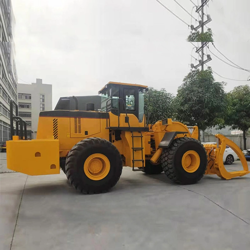 15 Tons Log Wheel Loader with Hydraulic Joystick